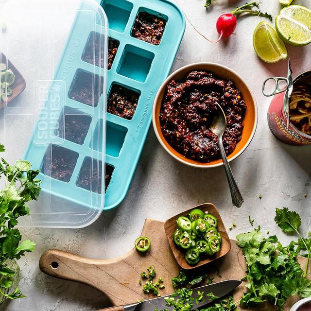 Souper Cubes® 2 Tablespoon Freezing Tray with lid, Pack of Two