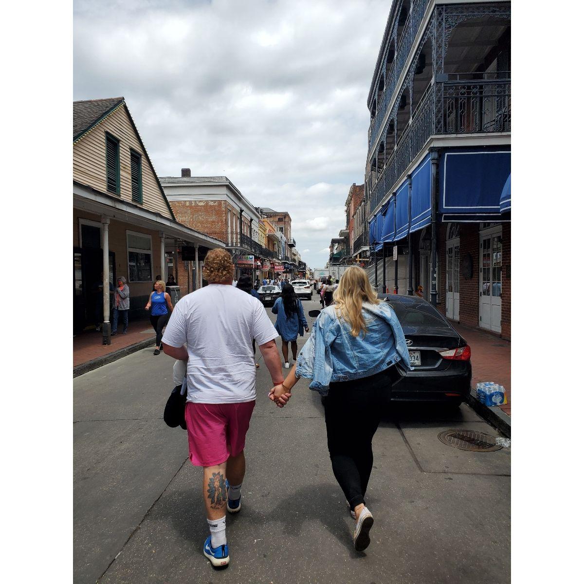 APRIL 23, 2021 - 
First out of state wedding in New Orleans.