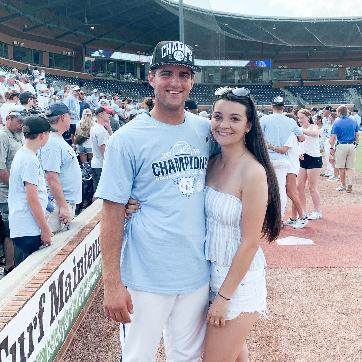 The start of baseball roadtrips from Morgantown to Chapel Hill!