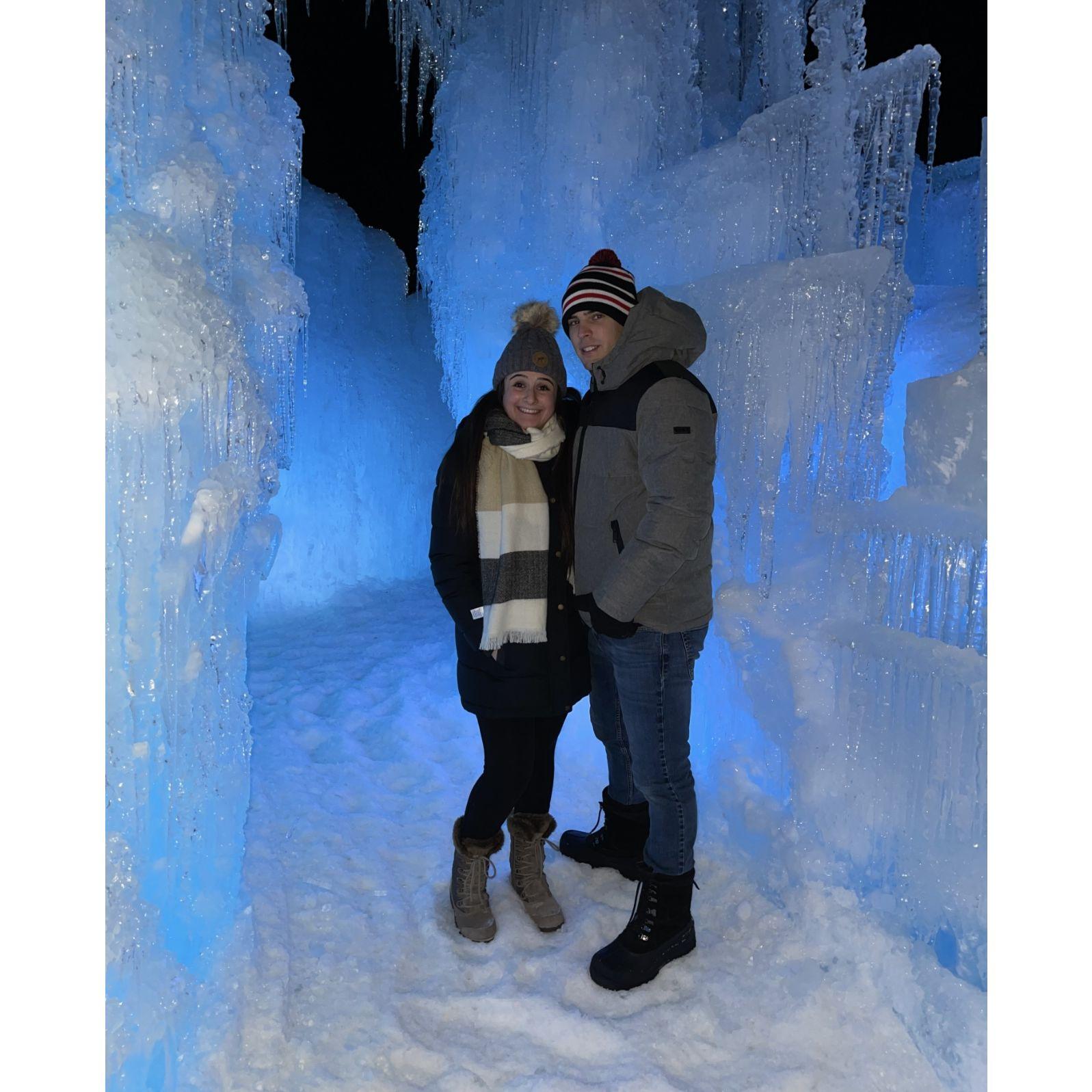 2022 - Ice Castles in New Hampshire