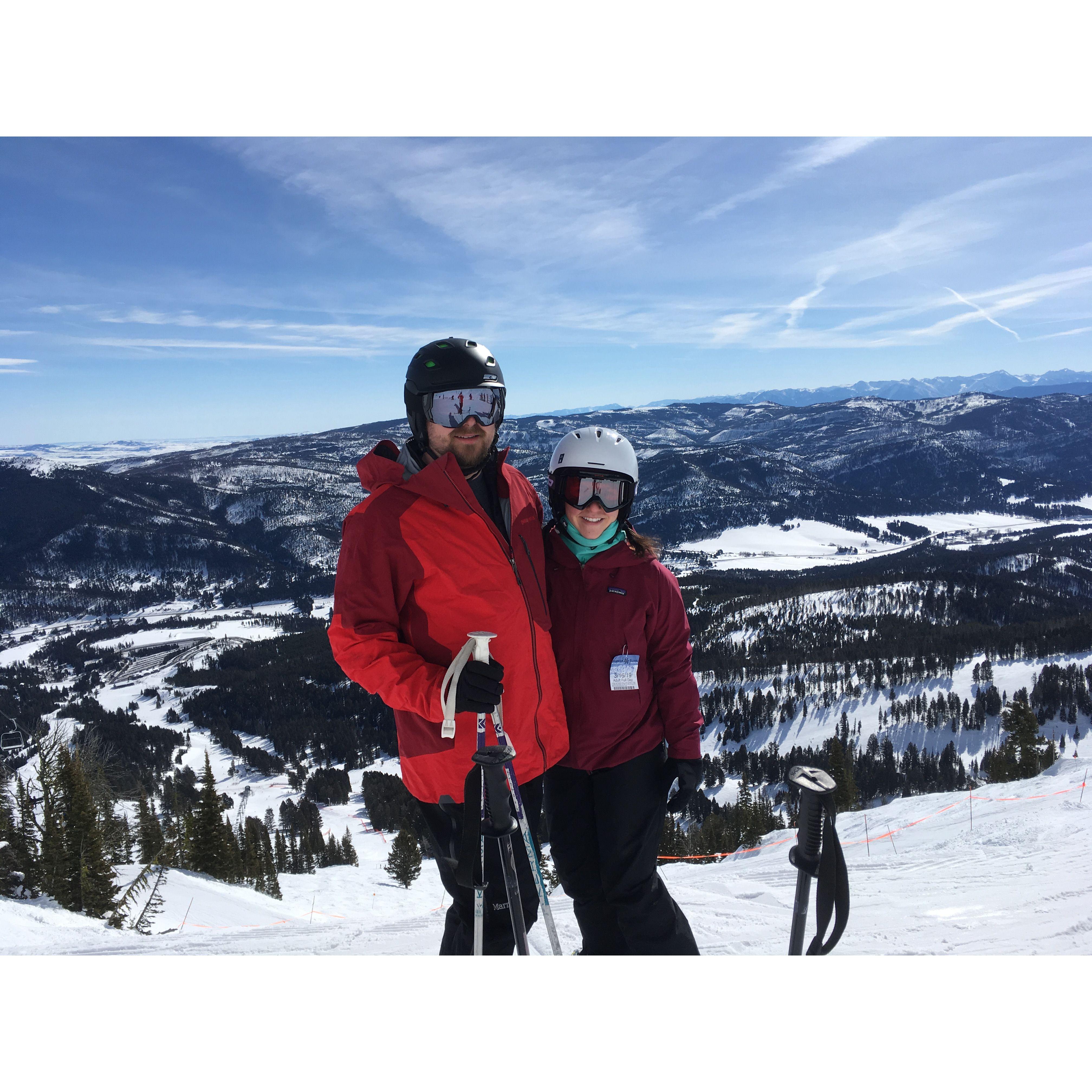 More skiing!