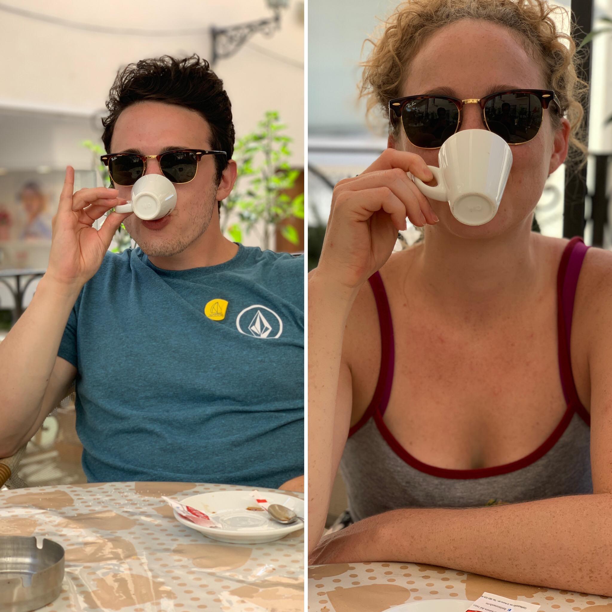 Espresso break in Capri