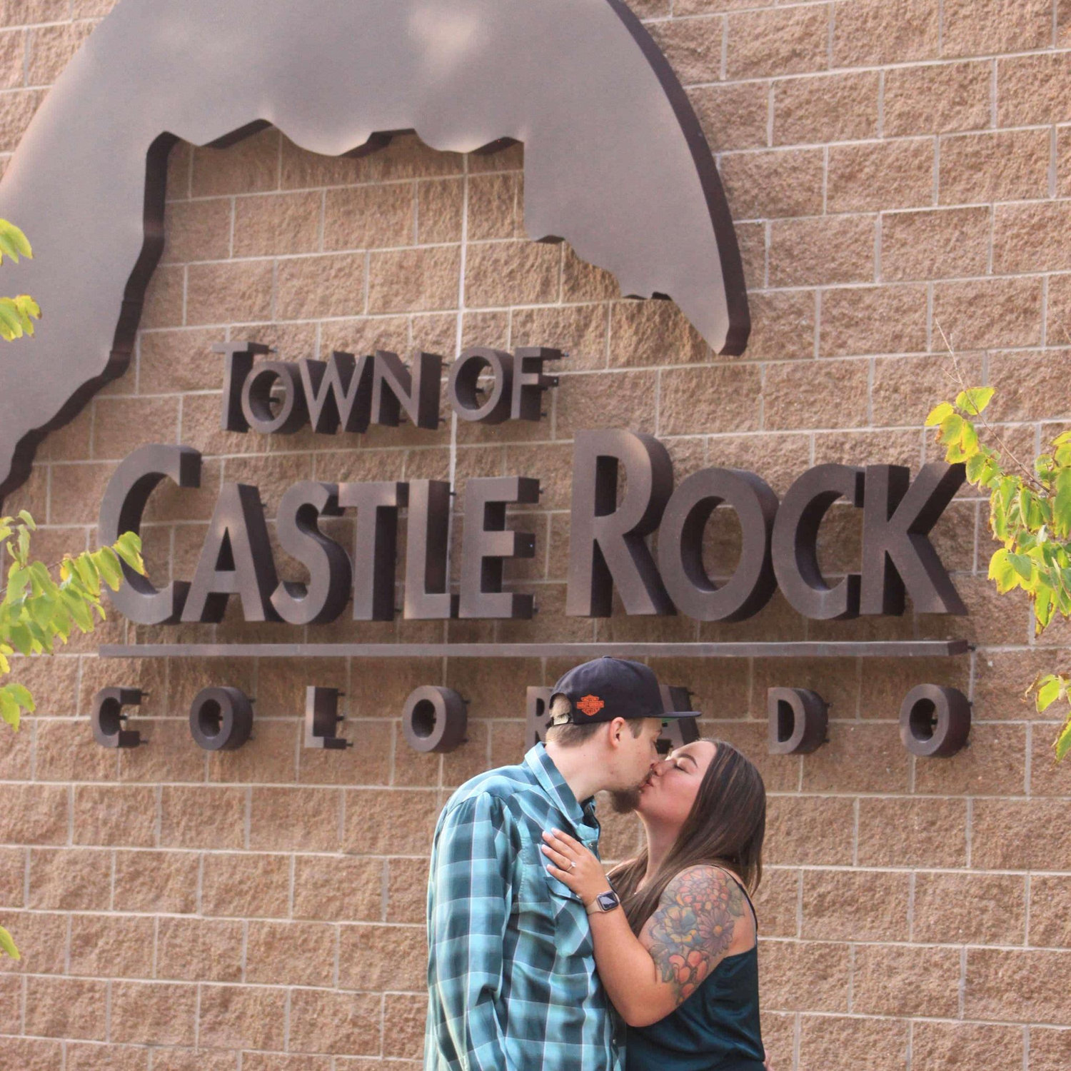 Ryan and Felicia started their family in 2023 when they bought their first home in Castle Rock, CO. Ryan found it only fitting to pop the question in the heart of the city they call home!