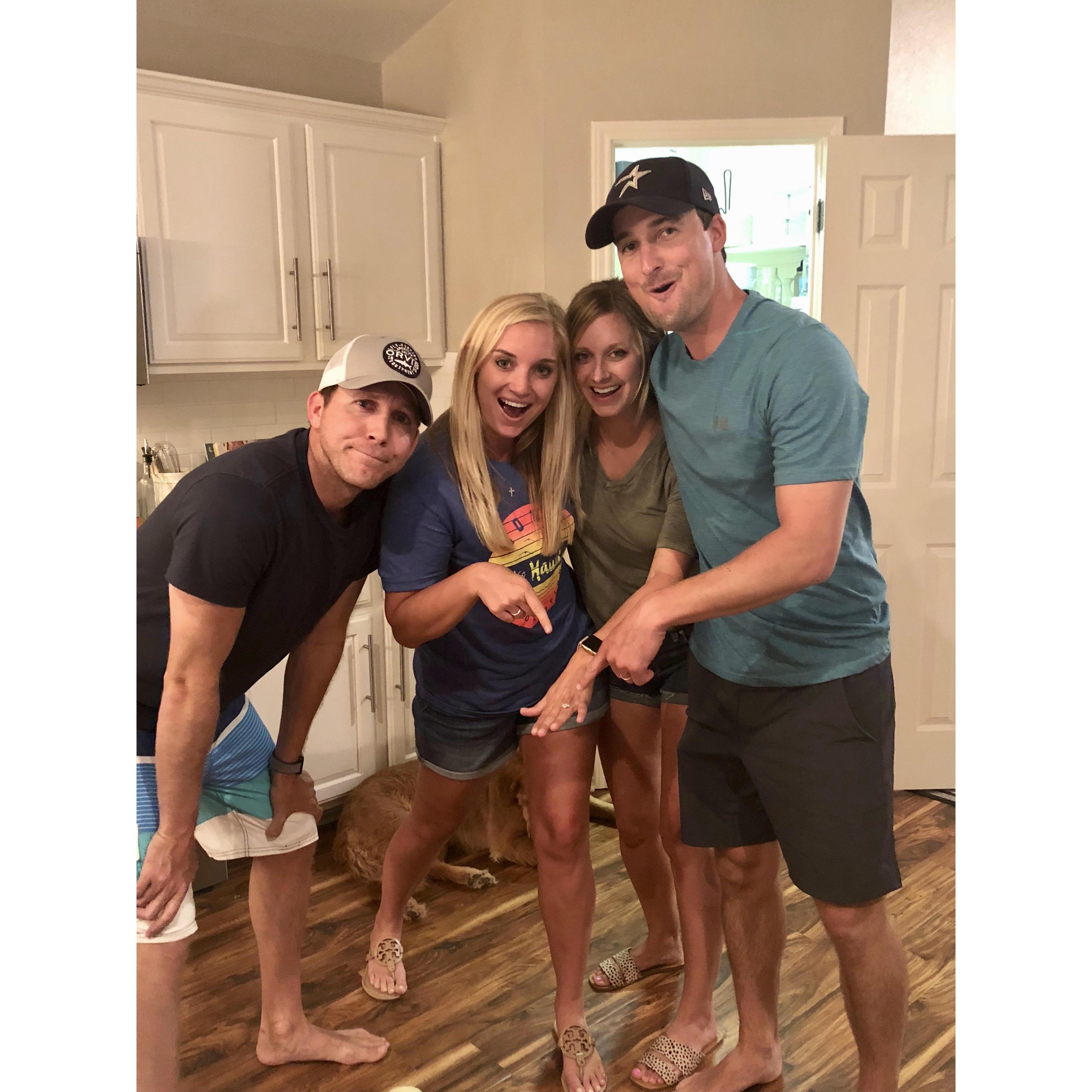 A fun evening with Mike and Dani!