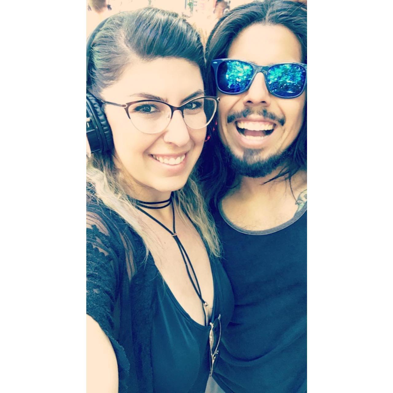 We went all the way to Delaware for a music festival