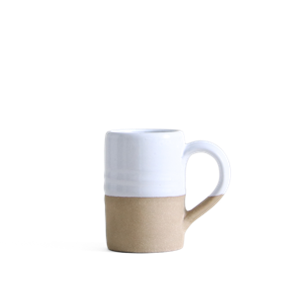 Jono Pandolfi Mug in Toasted | White