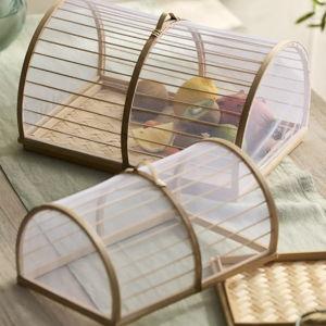 Bamboo Covered Serving Trays, Set of 2 - Anthropology