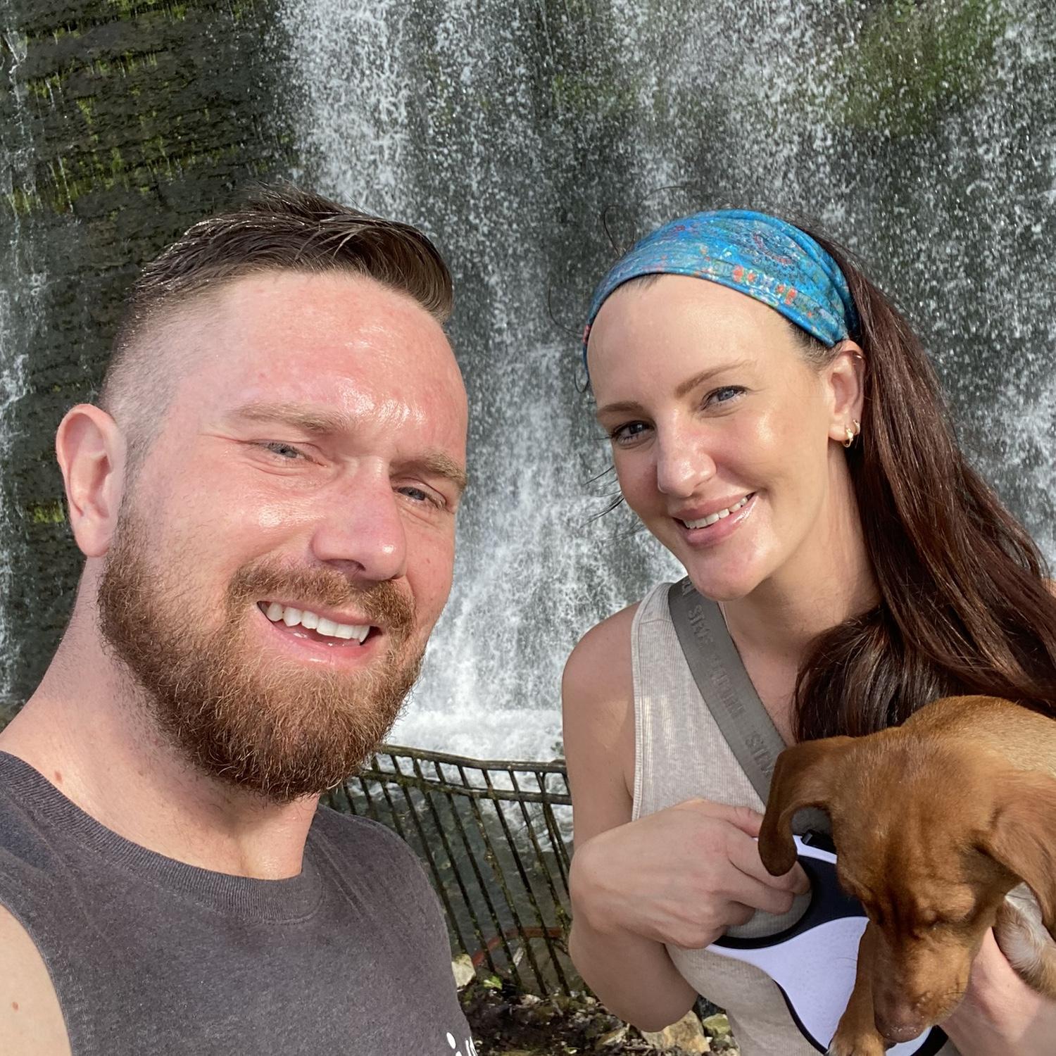Waterfall at Wilson Dam