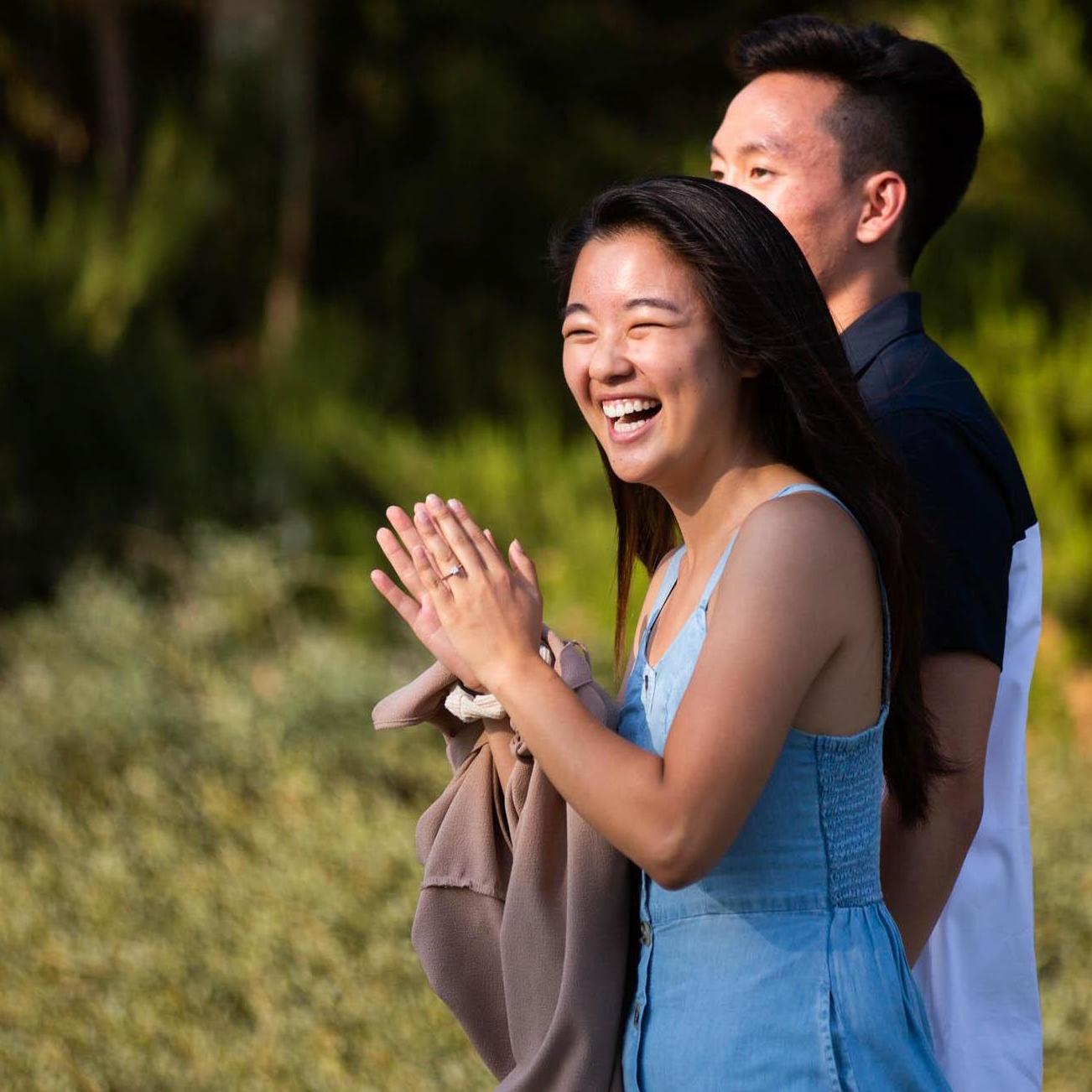 Seeing our familied/loved ones after proposing and saying yes! Thank you so much to everyone who made this day so special: Austin, Audrey, Duncan, Alisa, Kayla, Christine, Joey, Petey, and more! <3