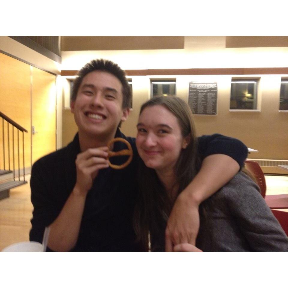 Our first picture together that I know of, featuring Theta