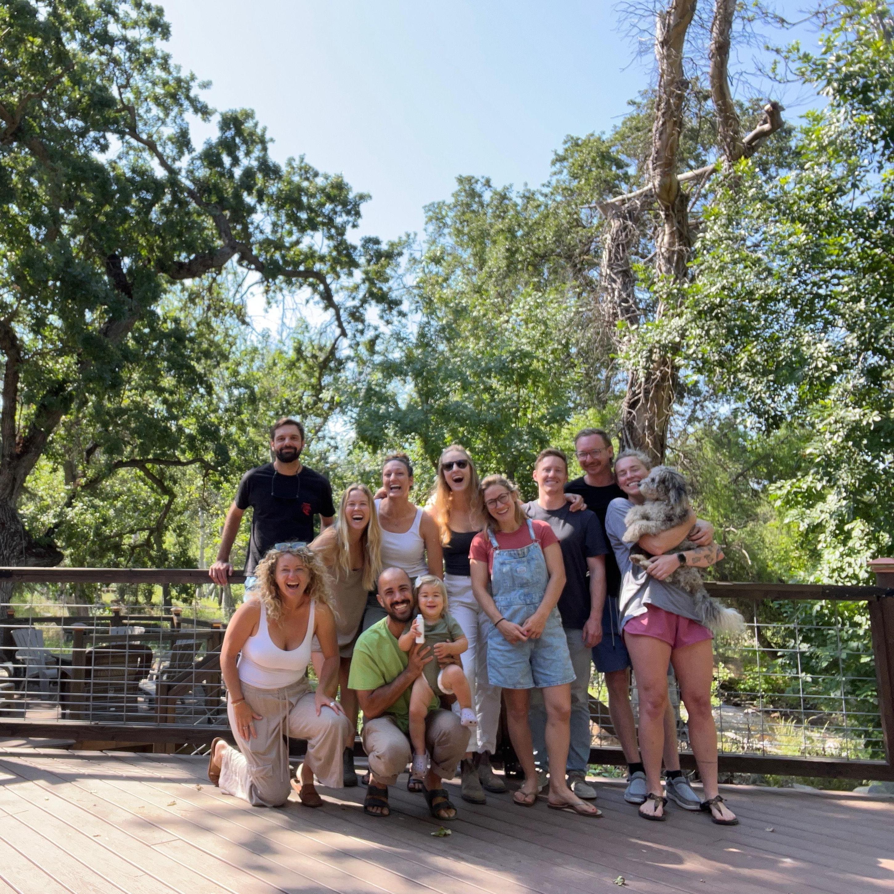 Our friends! How it all began.