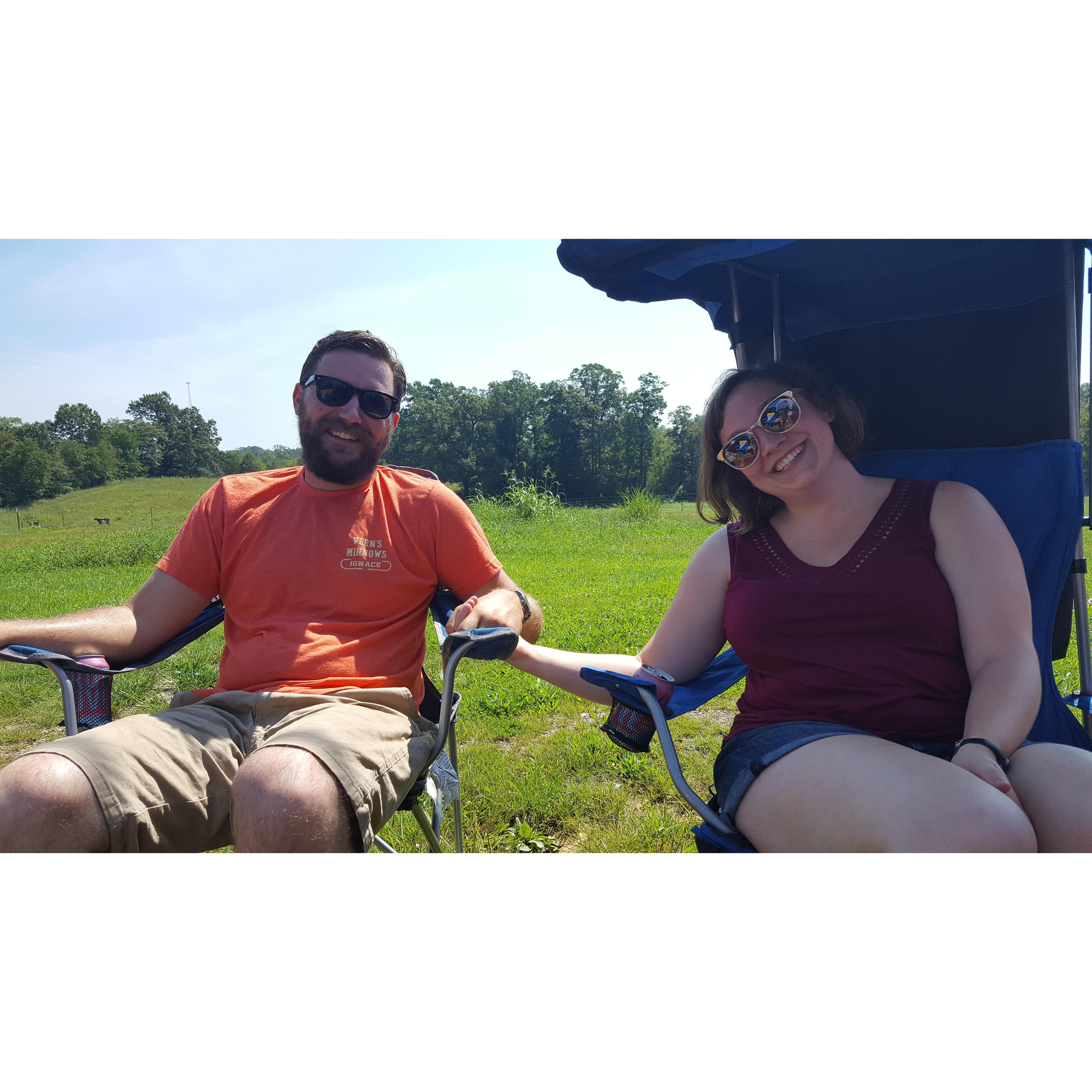Solar Eclipse in the totality zone in Missouri