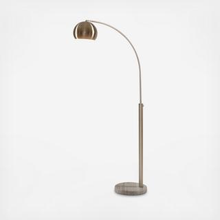 Menlo Nickel Floor Lamp