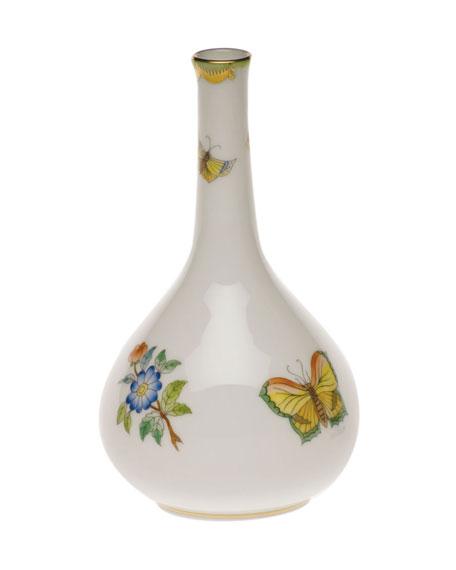 Herend Queen Victoria Green Medium Bud Vase
