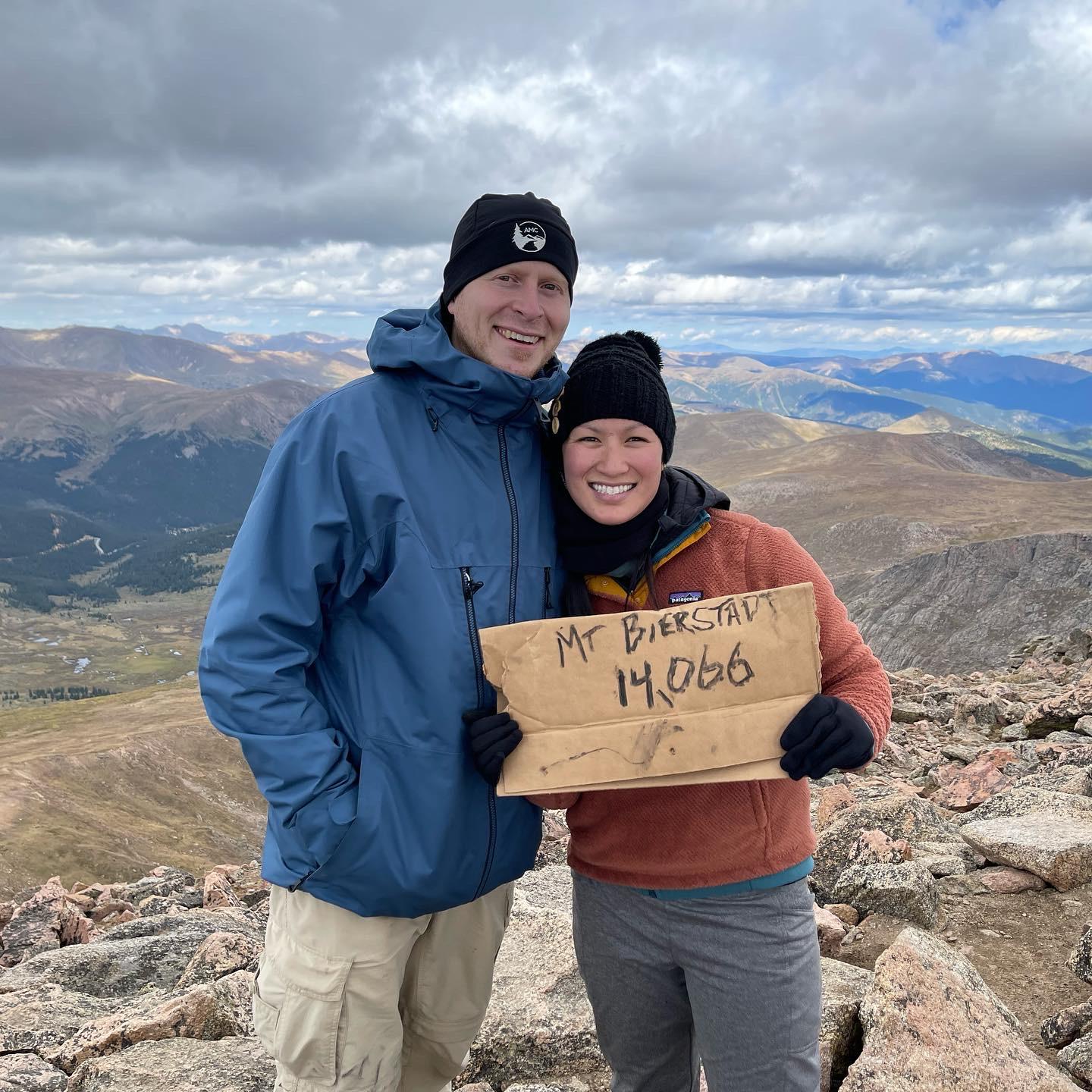 Our first 14er:  Mount Bierstadt