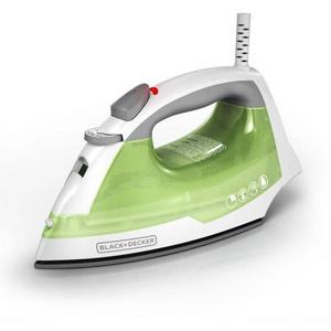 BLACK+DECKER Easy Steam Compact Clothing Iron, Green Steam Iron IR02V