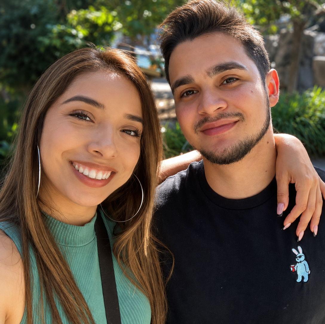 Our first date at the aquarium!