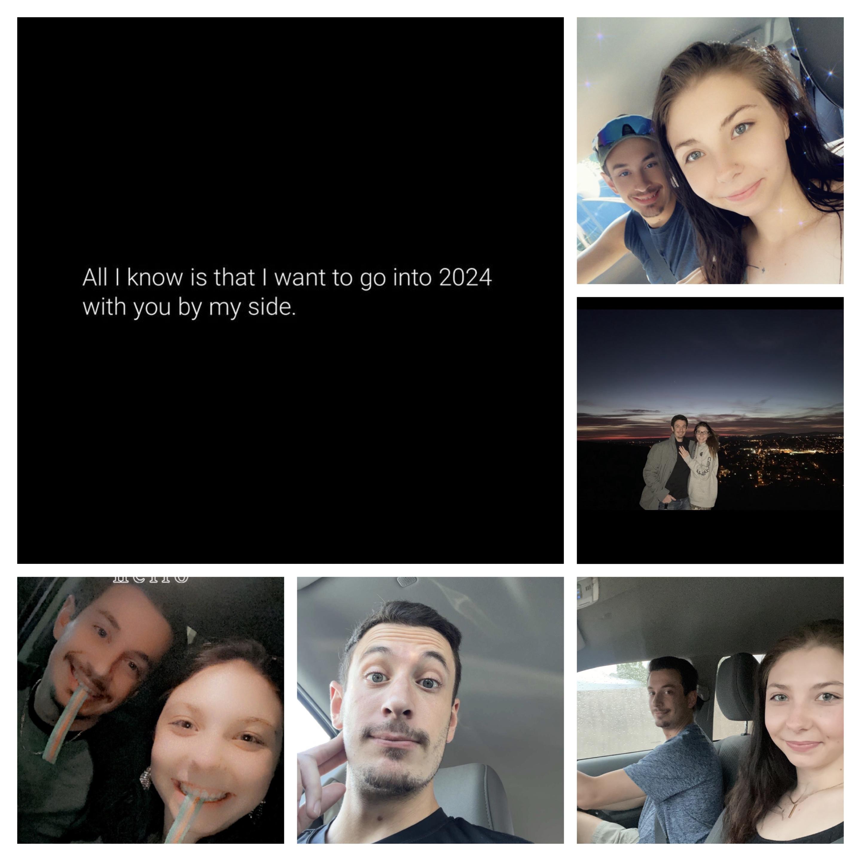 I posted this at the end of 2023. I kinda knew then I would marry him. He is my best friend.