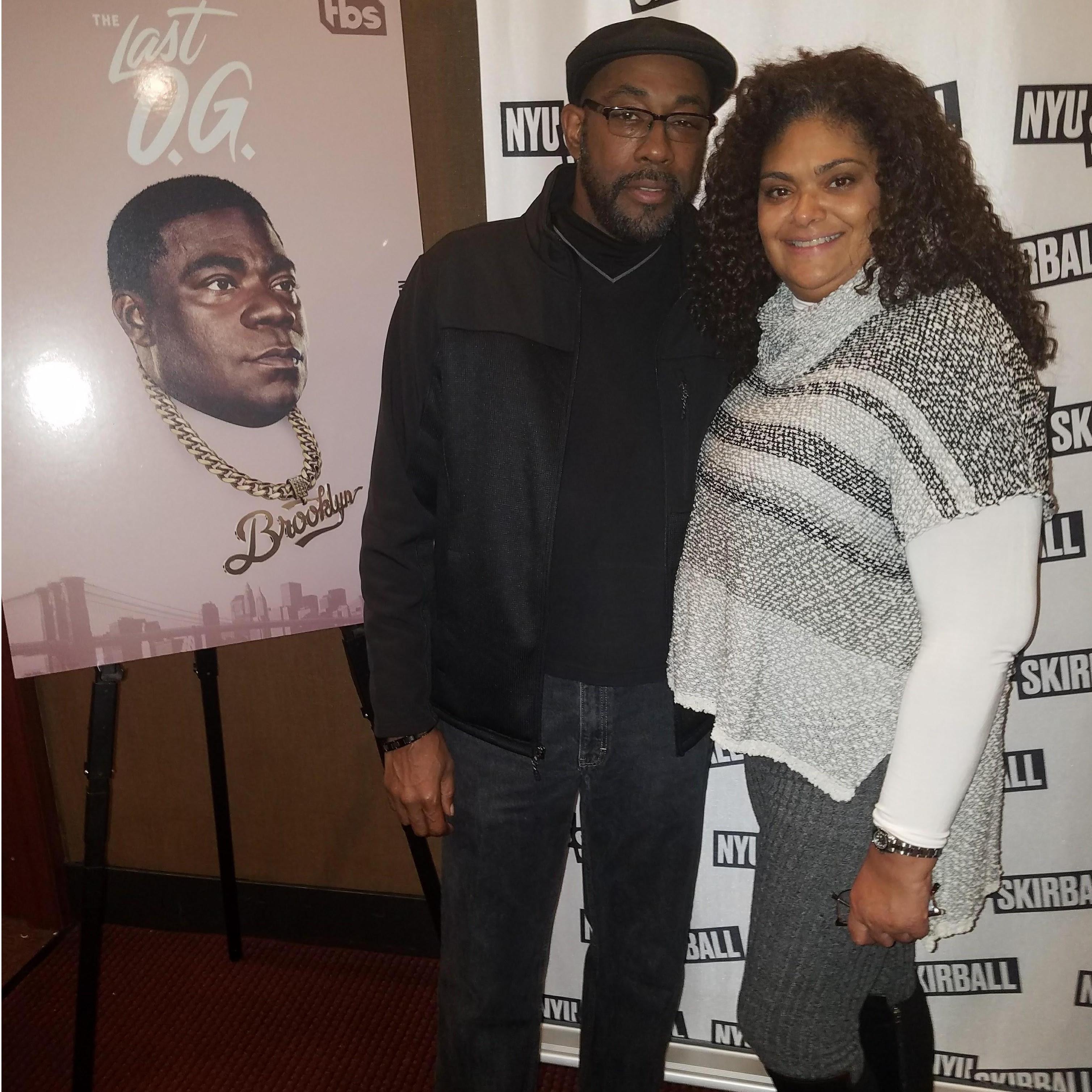My Birthday in NYC we saw the preview of "The Last OG" with Tracy Morgan and Cedric the Entertainer