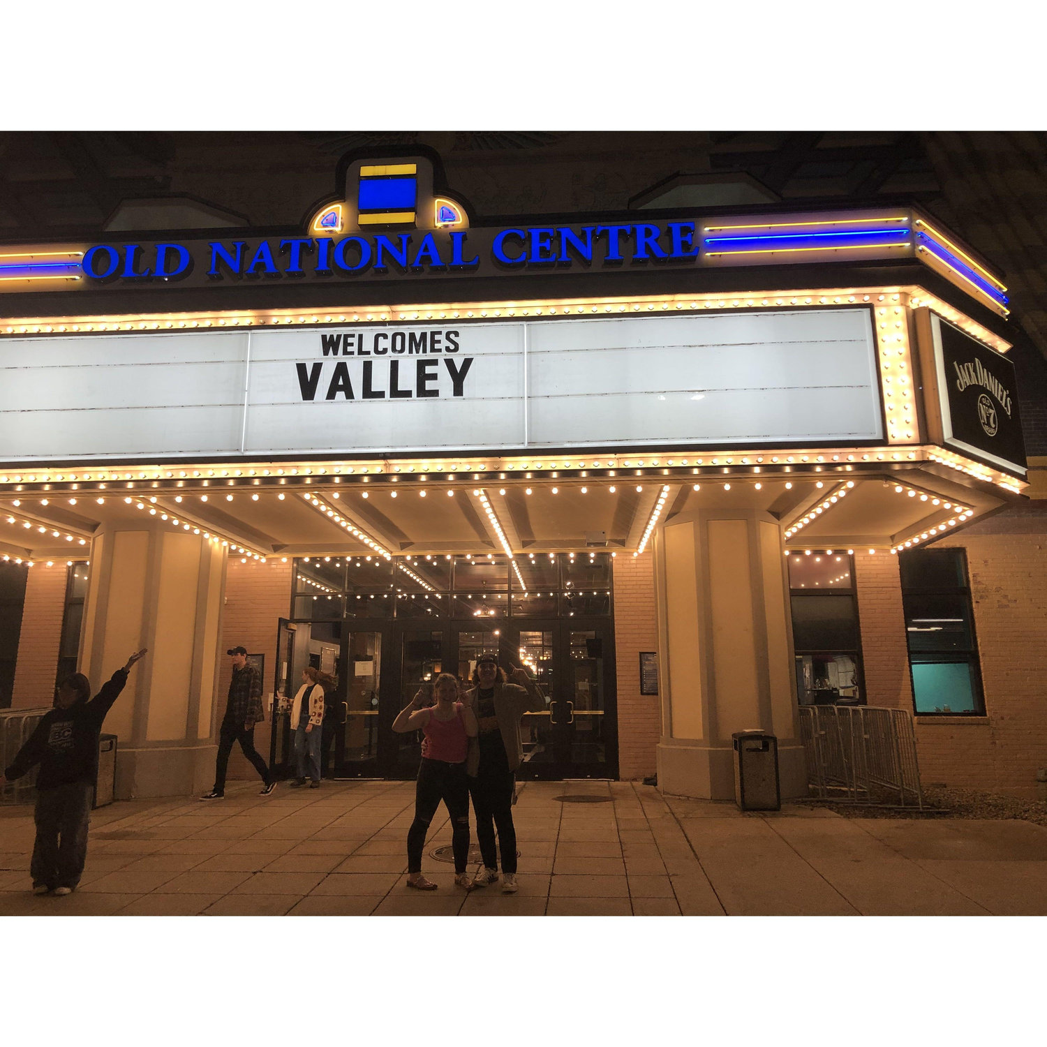 Seeing our favorite band together for the first time!
