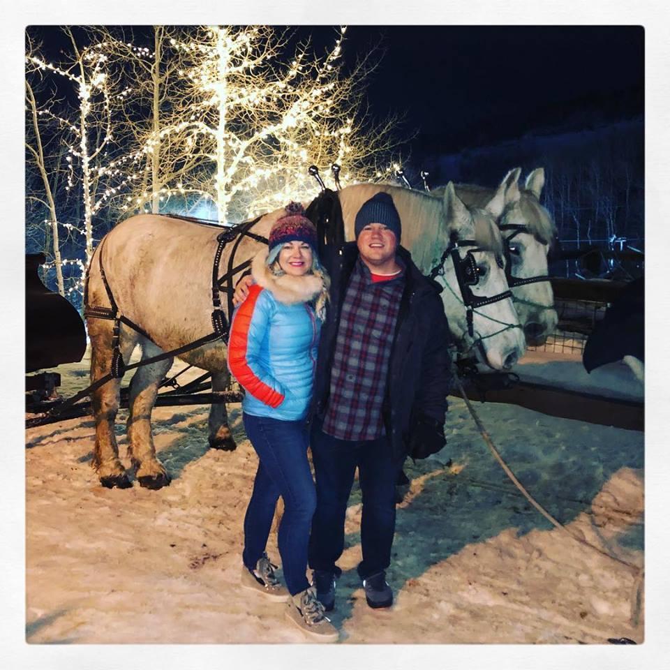 A real sleigh ride (Park City, UT)