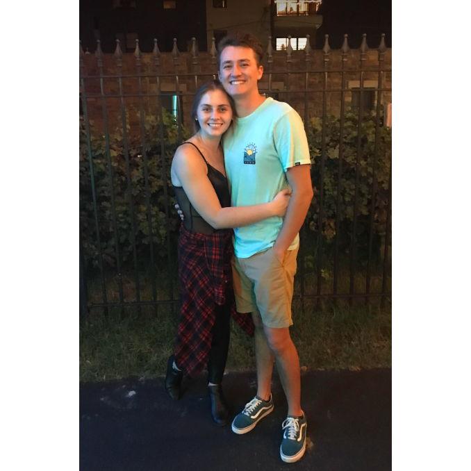 Our first picture together.