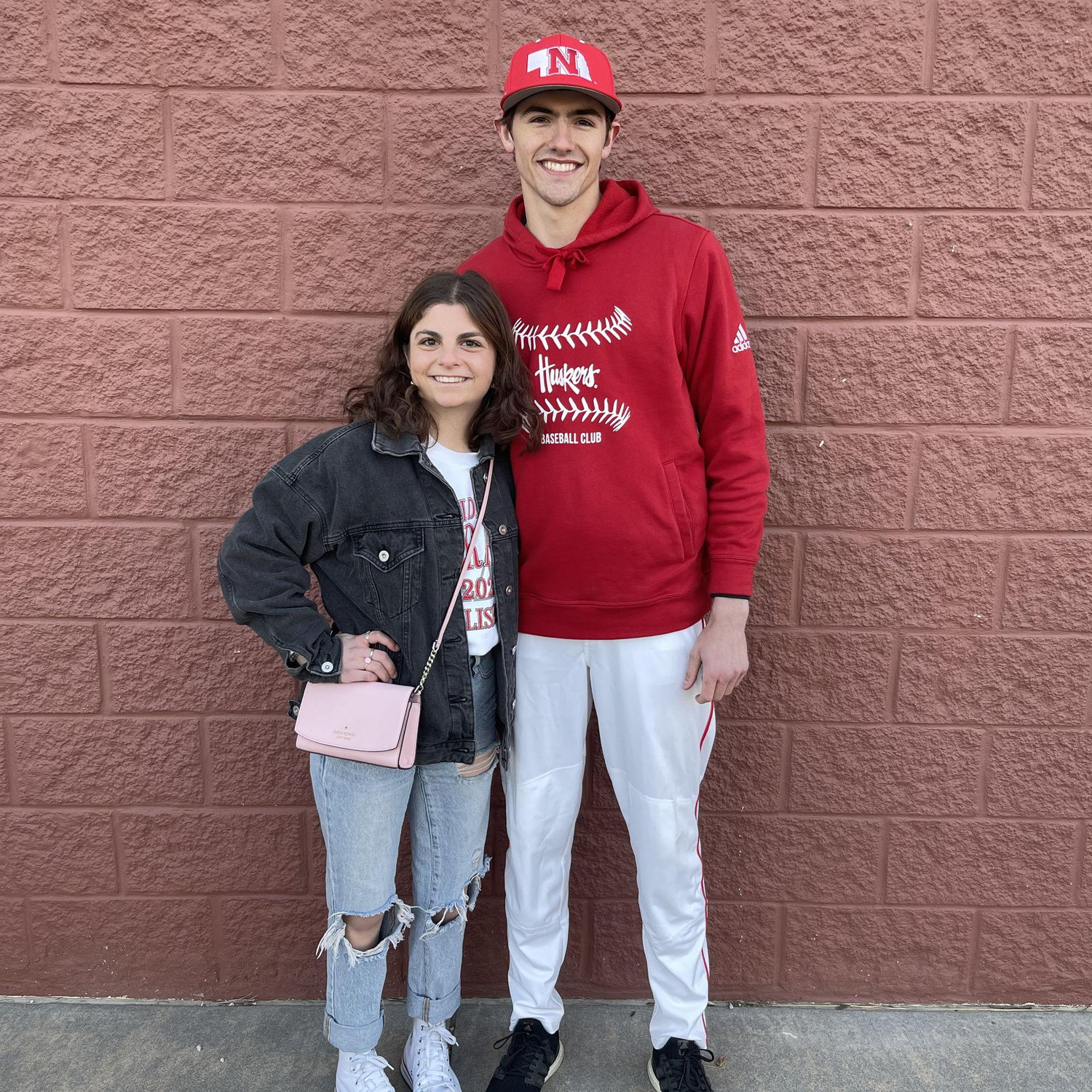 Emily's first club baseball game - 2022