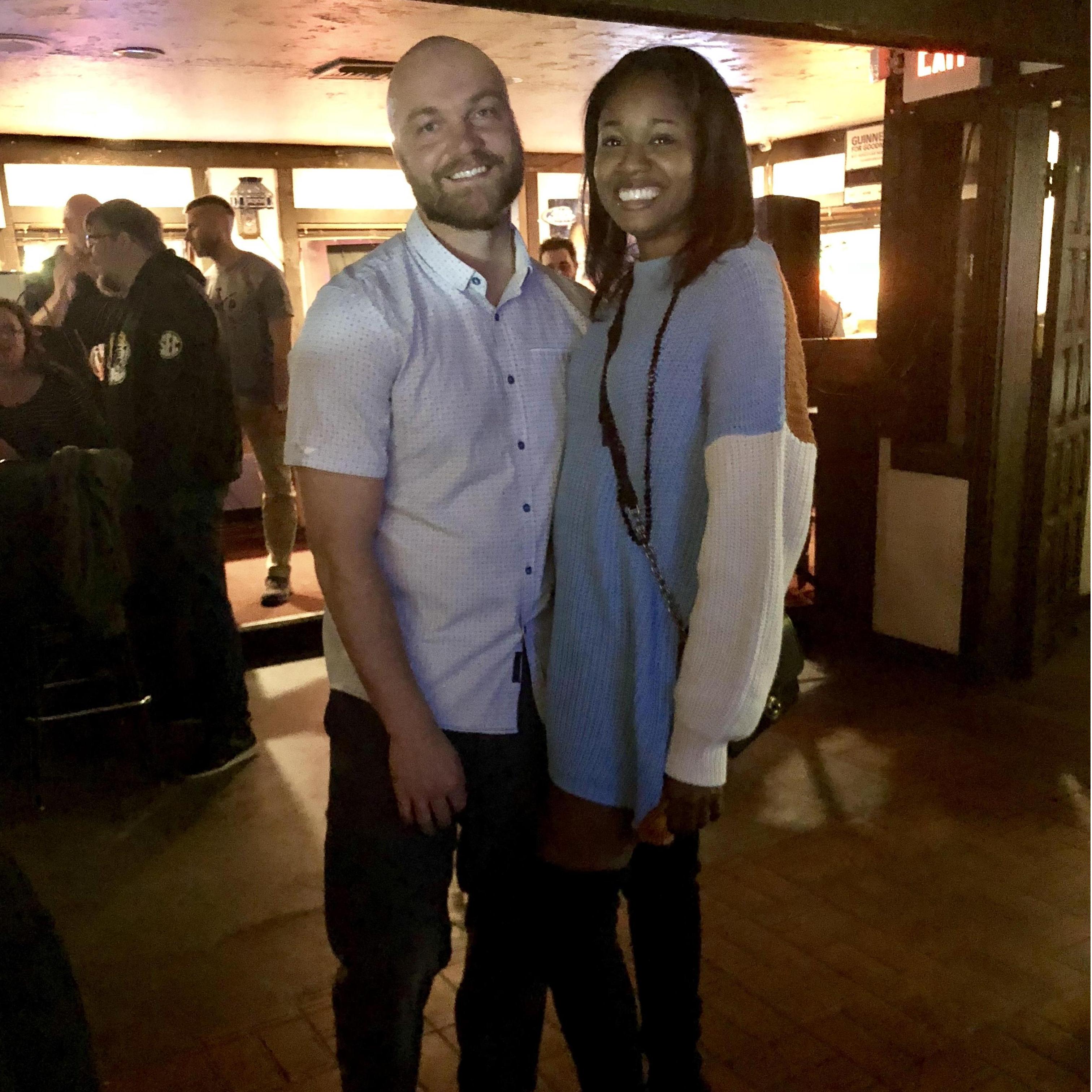 We sang Picture by Kid Rock and Sheryl Crow together on our first karaoke date.