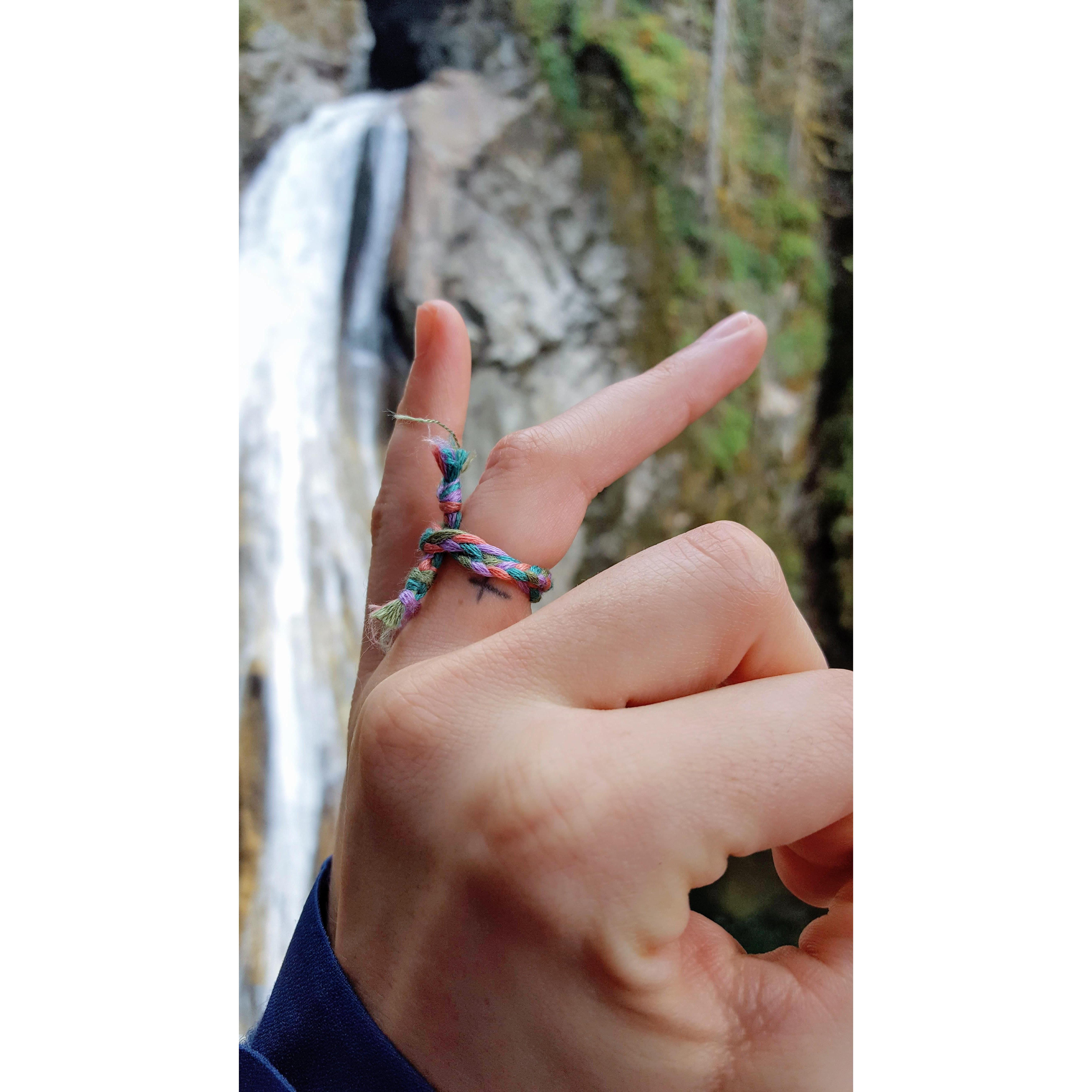 Feb 29, 2020 Twin Falls Lower Lookout
McKenzie's original engagement ring, hand braided by Chad :)