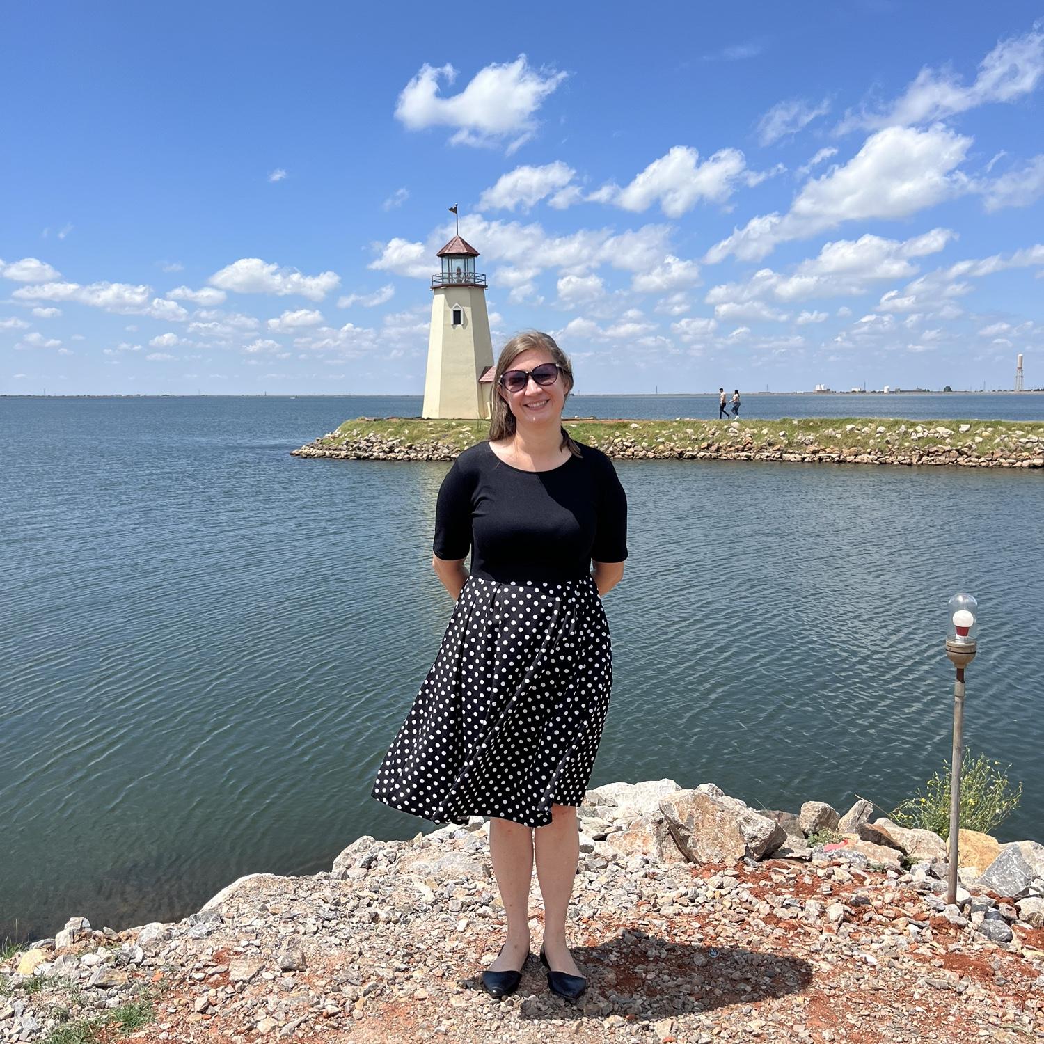 Danny is a great photographer! (Lighthouse on Hefner Lake)