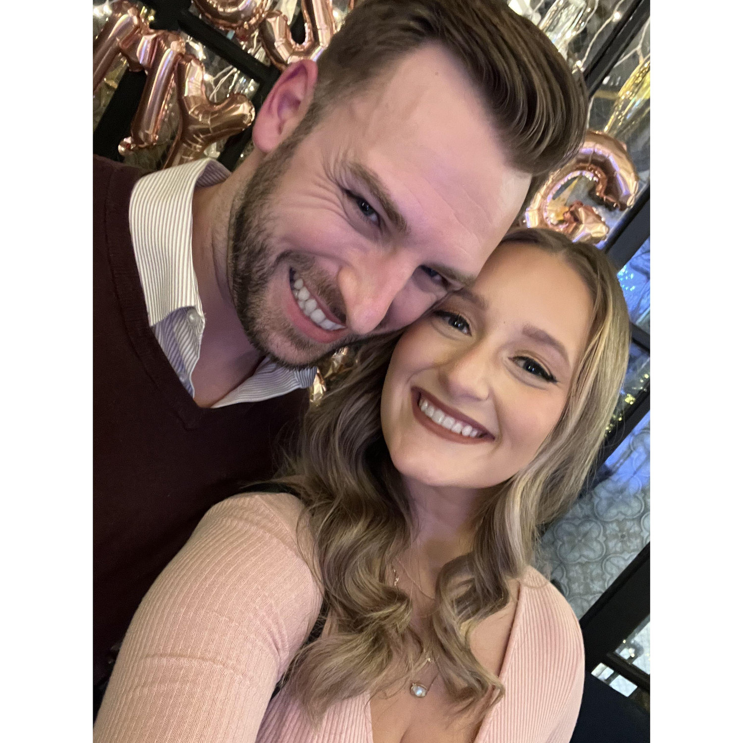 1 year anniversary dinner