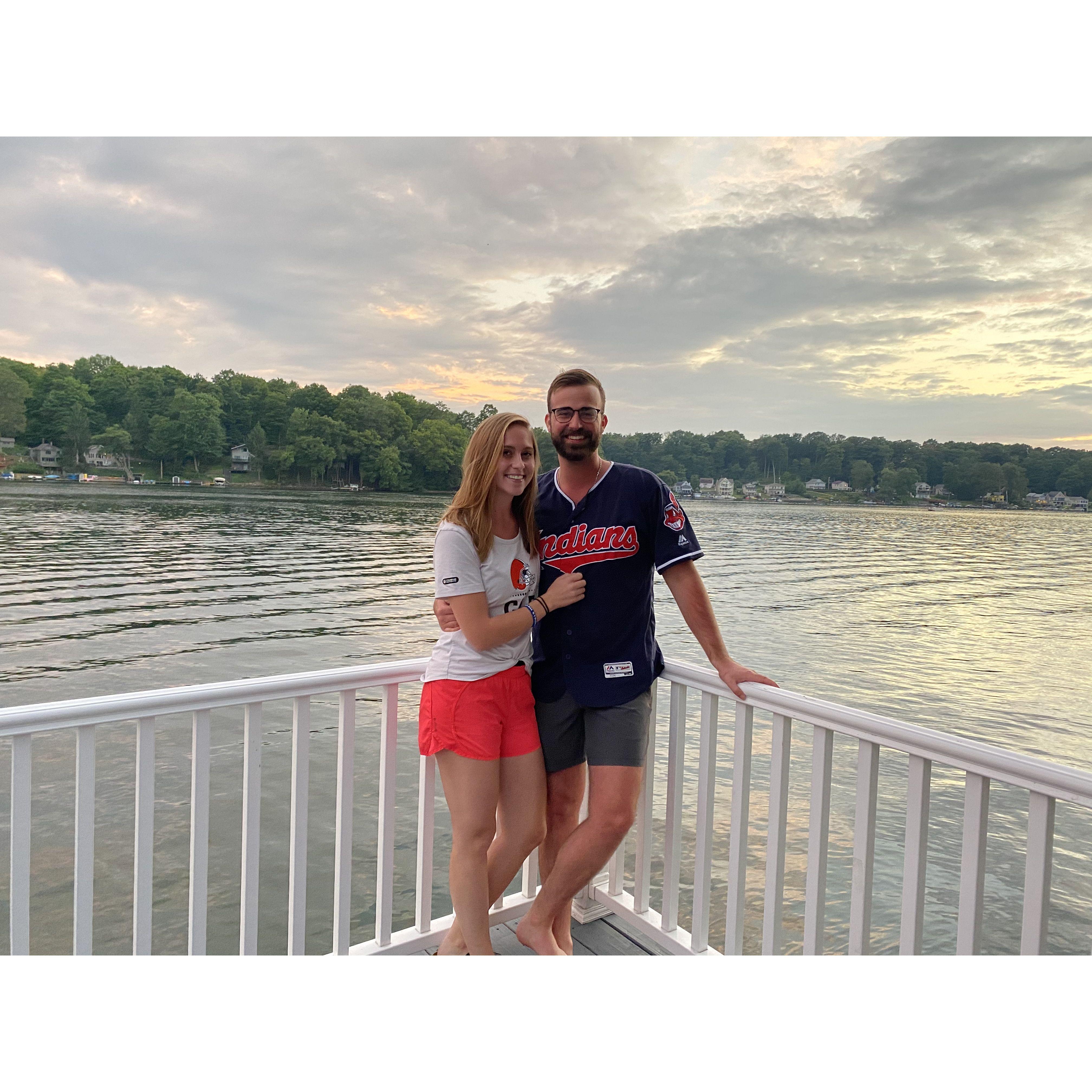 First time on a Cianci Family vacation in Findley Lake