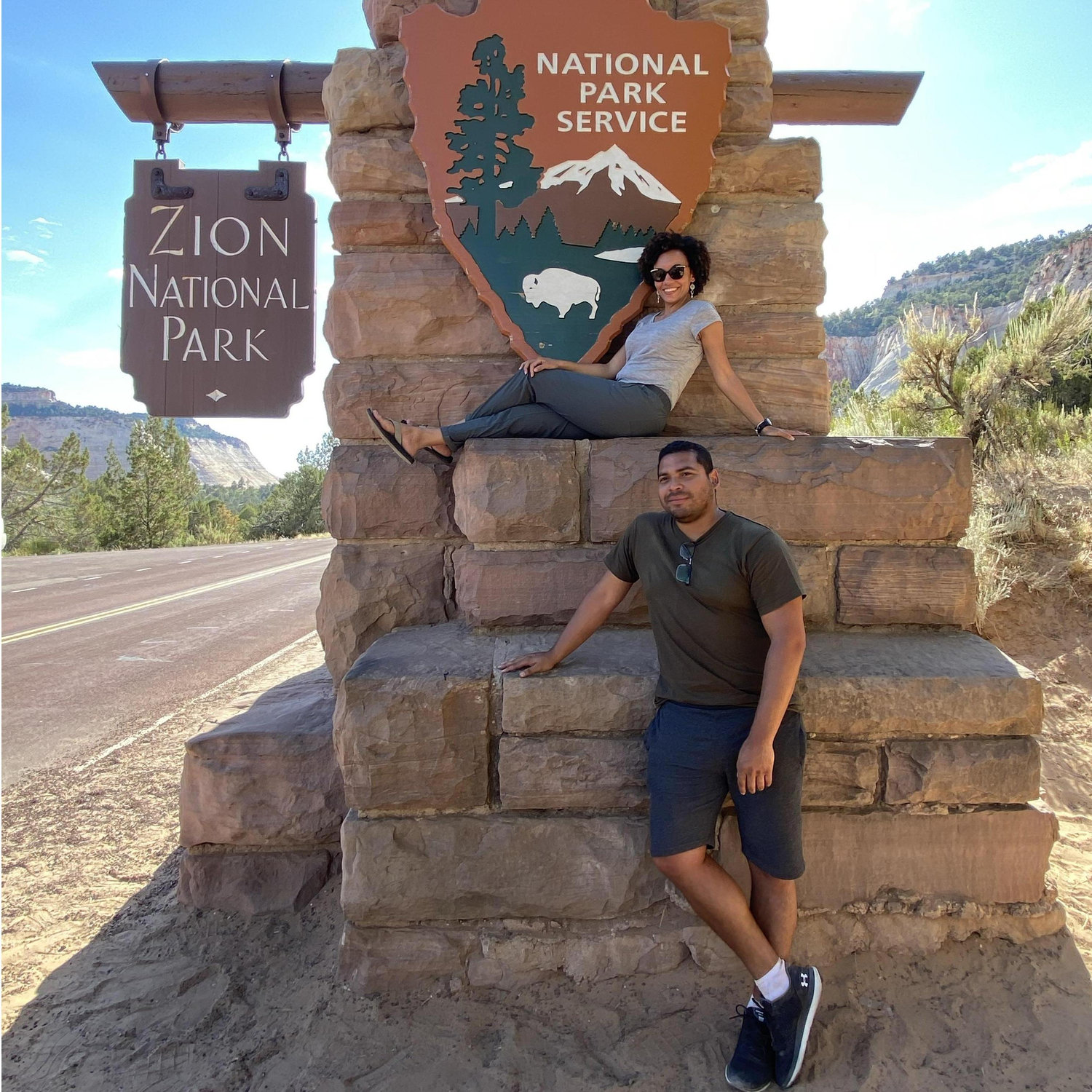 Road tripping, July 2020.
Viaje por carretera, julio de 2020. Zion National Park.