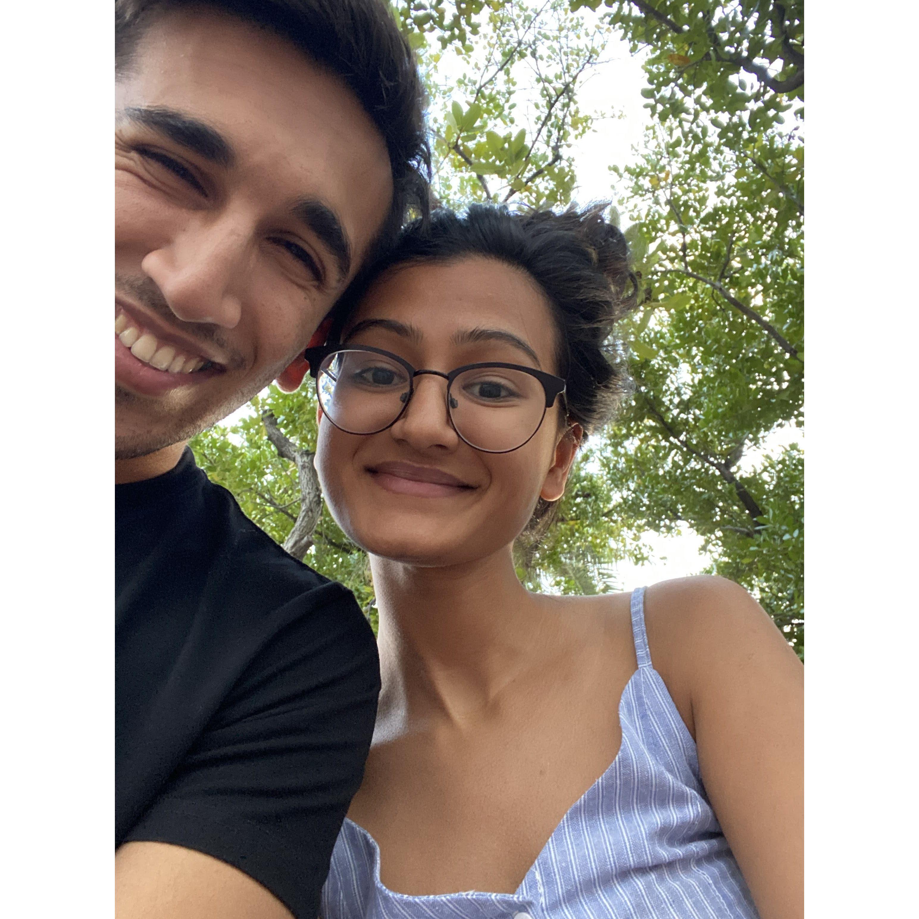 Not pictured: dying of heat in Miami