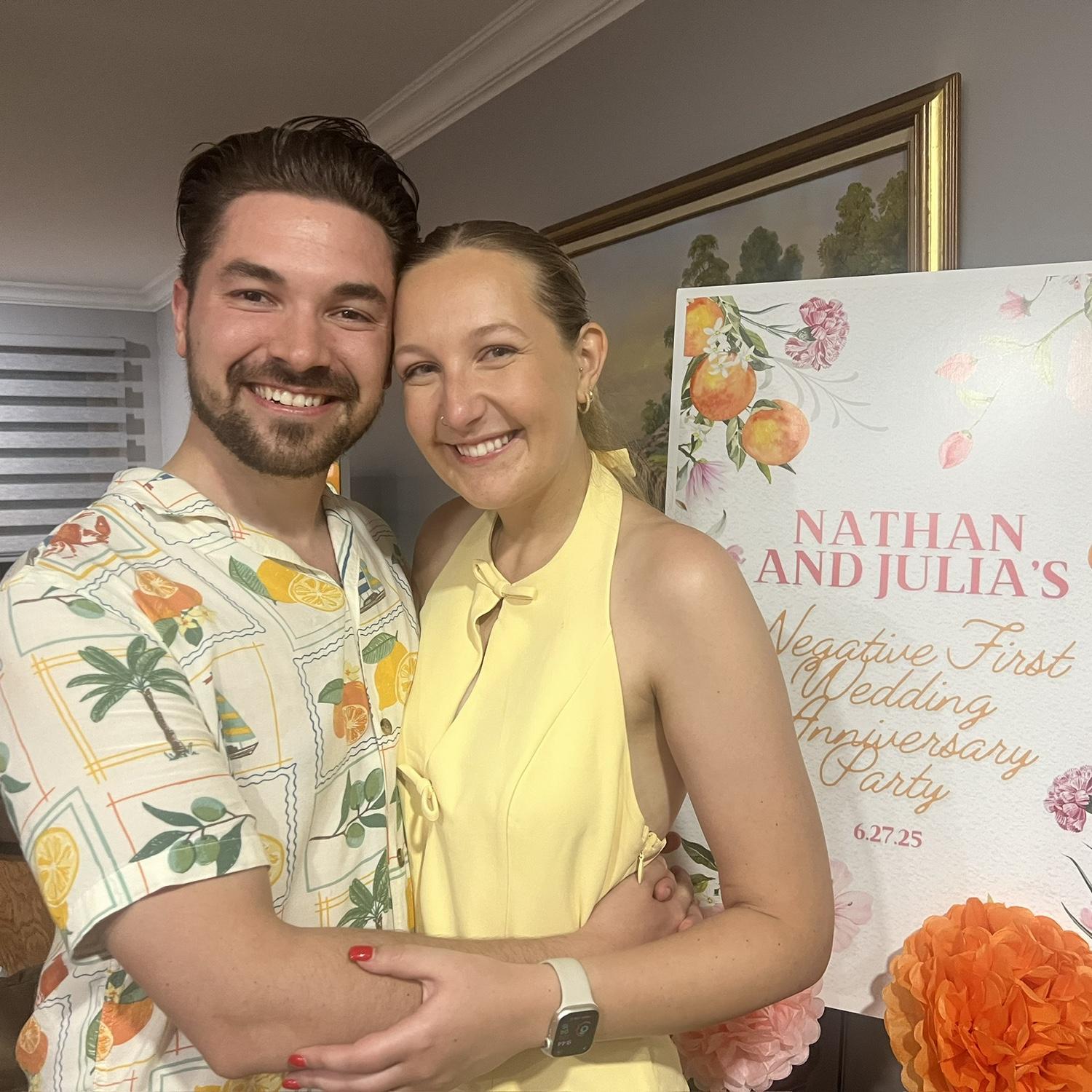 Negative First Wedding Anniversary- June 2025