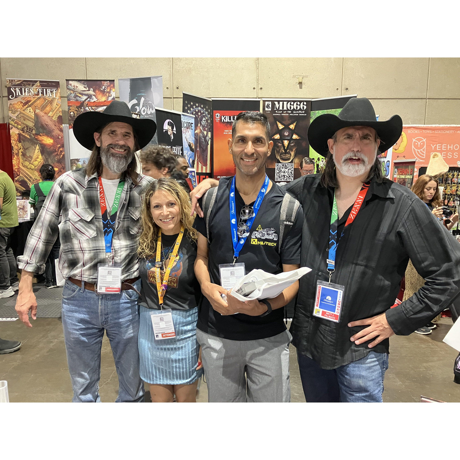At your first Comic Con when Shambra felt in love with Carlos more because he's such a nerd.