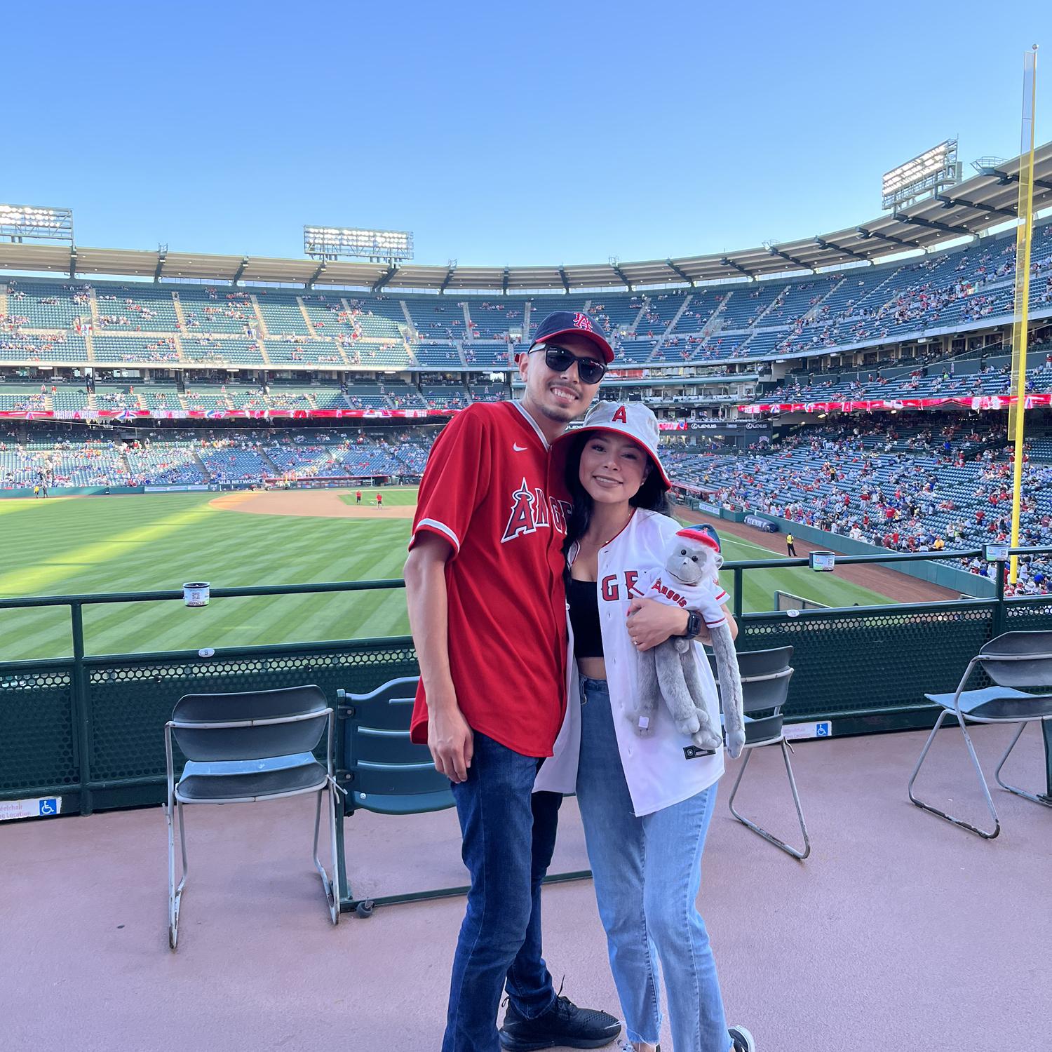 Desiree's 24th Birthday - Angels vs. Dodgers - July 18, 2022