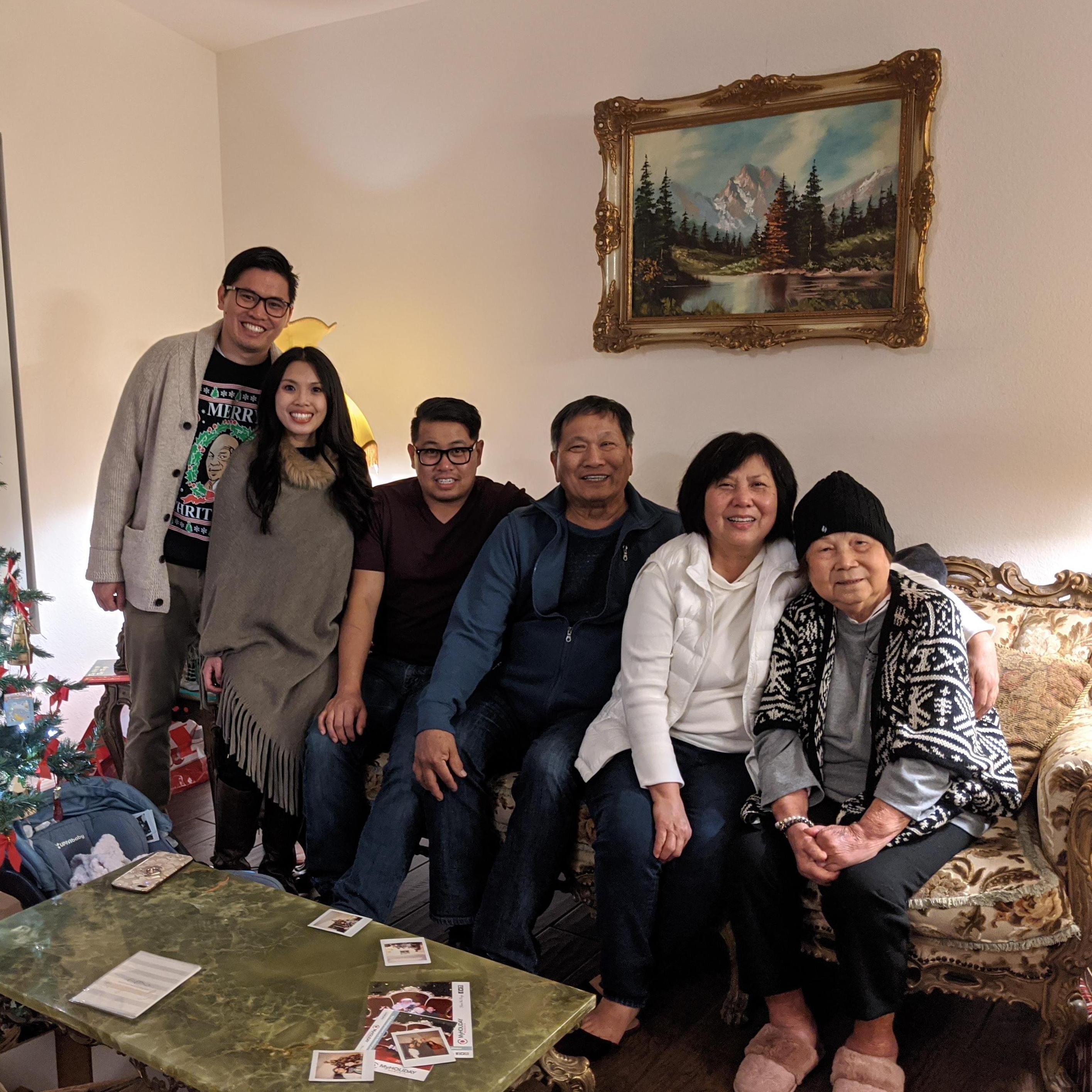 Christmas 2019 with the Opena Family in San Diego!