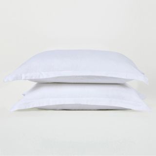 LuxeWeave Organic French Sham, Set of 2