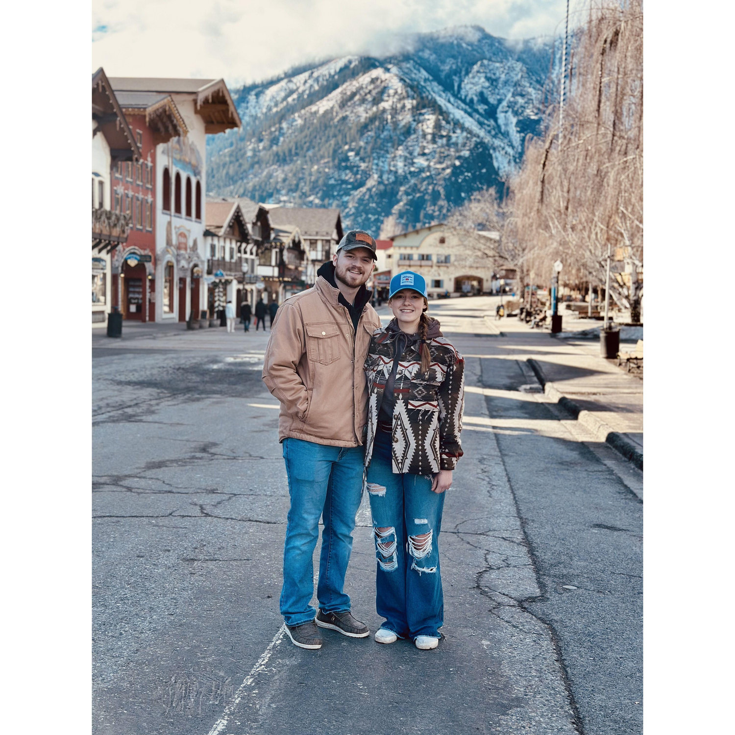 Dustin's first time to Leavenworth.