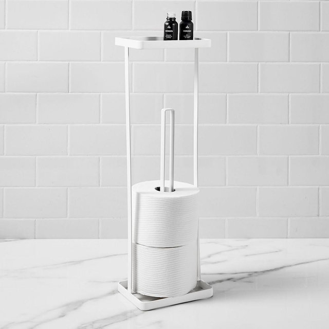 Toilet Paper Stand + Tray