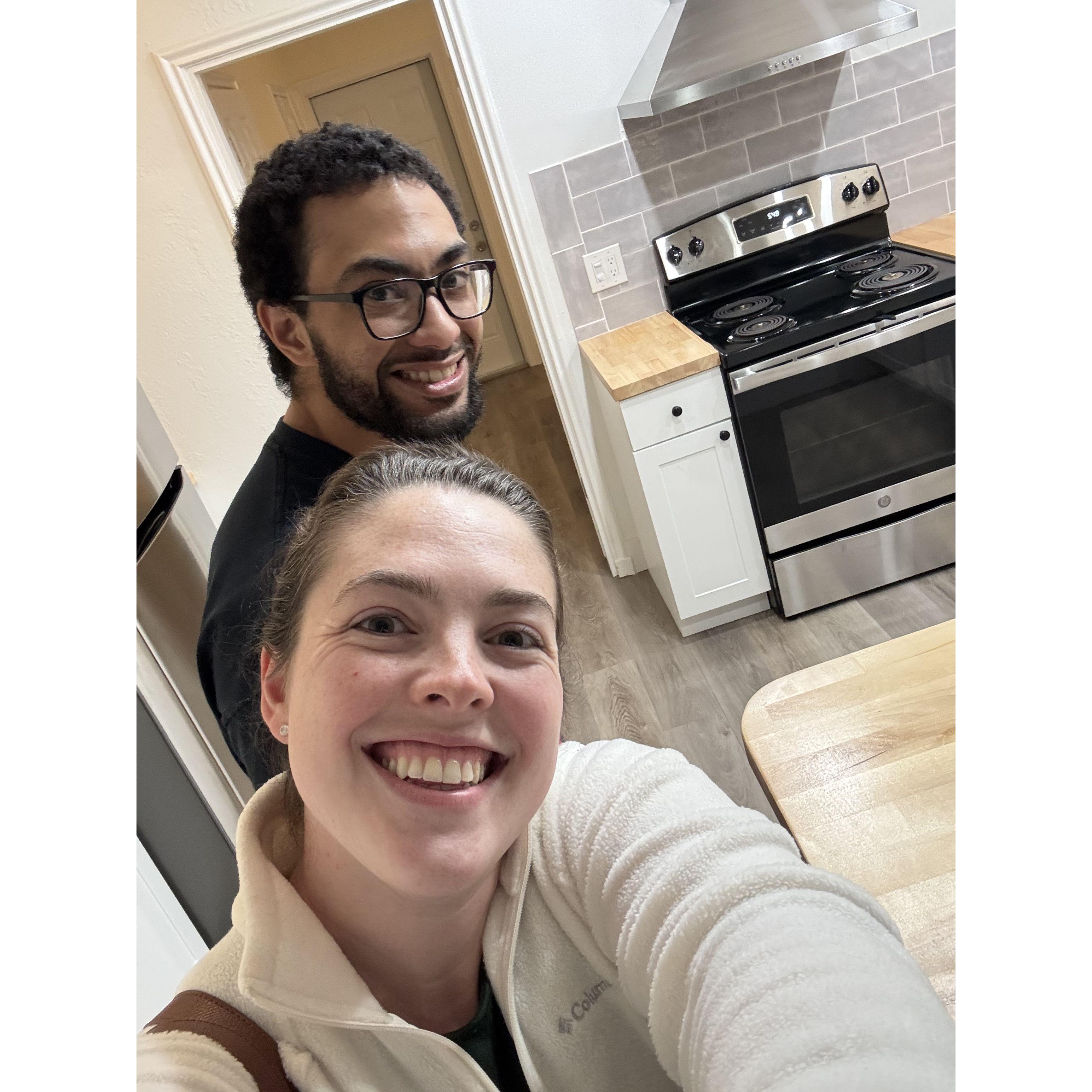 January 26, 2025: The official goodbye to our first place together. So many good memories made in that apartment