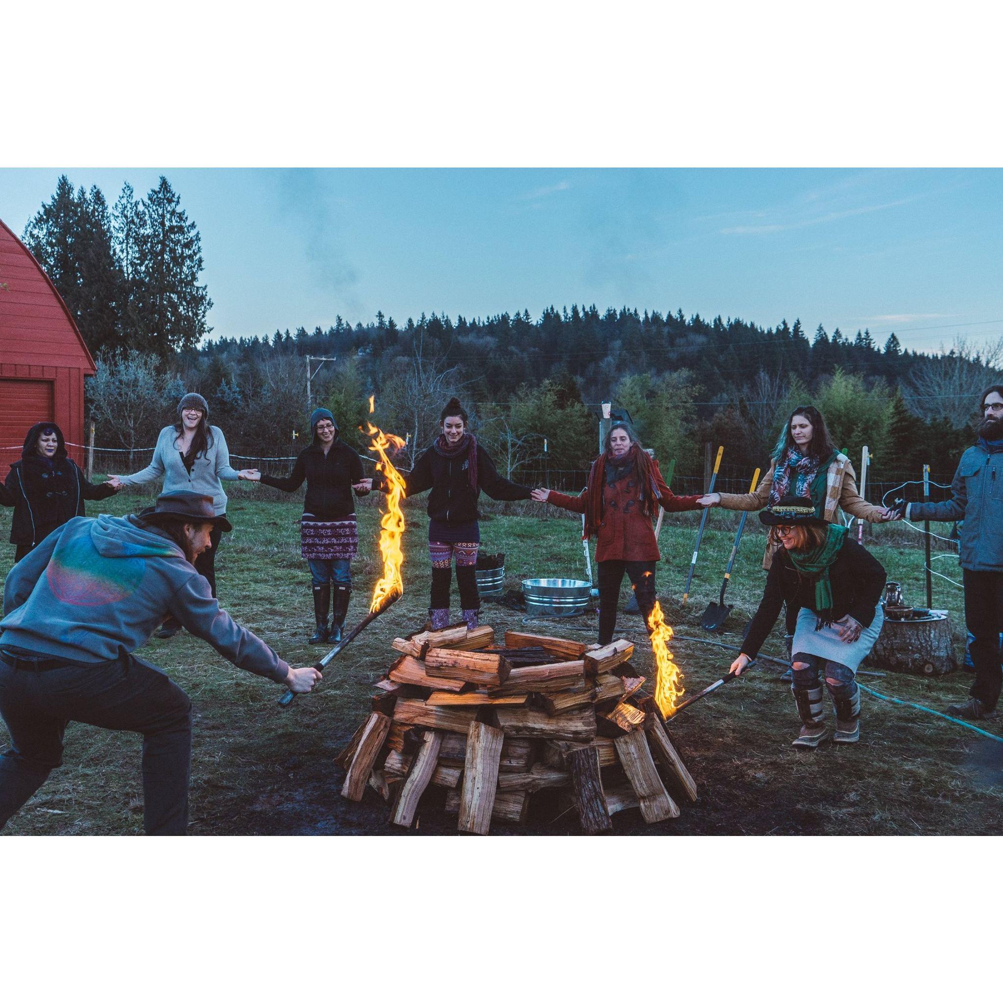 They are both certified firewalk instructors and you will have the opportunity to safely walk on hot coals with them at the Firewalk on Friday night!