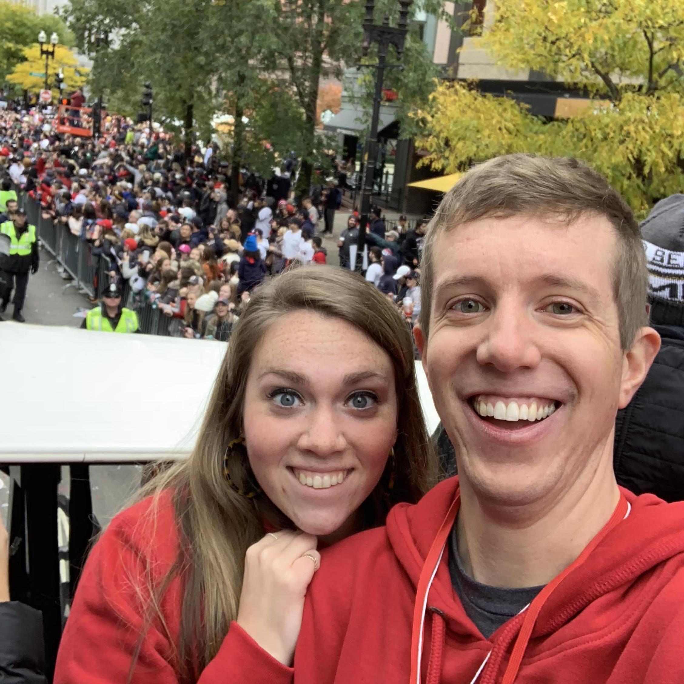 2018 World Series parade! 10/10 would recommend winning a WS.