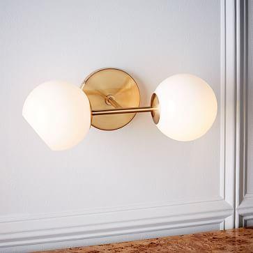 Staggered Glass Sconce, West Elm