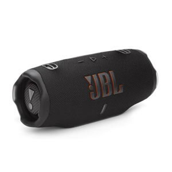 JBL Charge 6 Portable Bluetooth Speaker, Waterproof, Drop-Proof - Black