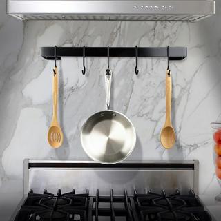 Handcrafted Classic Wall Rack Utensil Bar