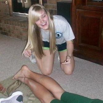 Conner's calves were a known phenomenon in high school!