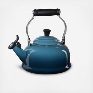 Whistling Steel Kettle with Porcelain Enamel Finish