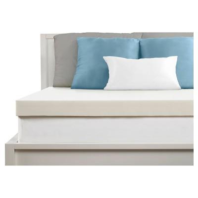 Comfort Revolution 3" Memory Foam Topper - White